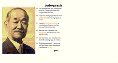 Desktop Screenshot of judo-praxis.de